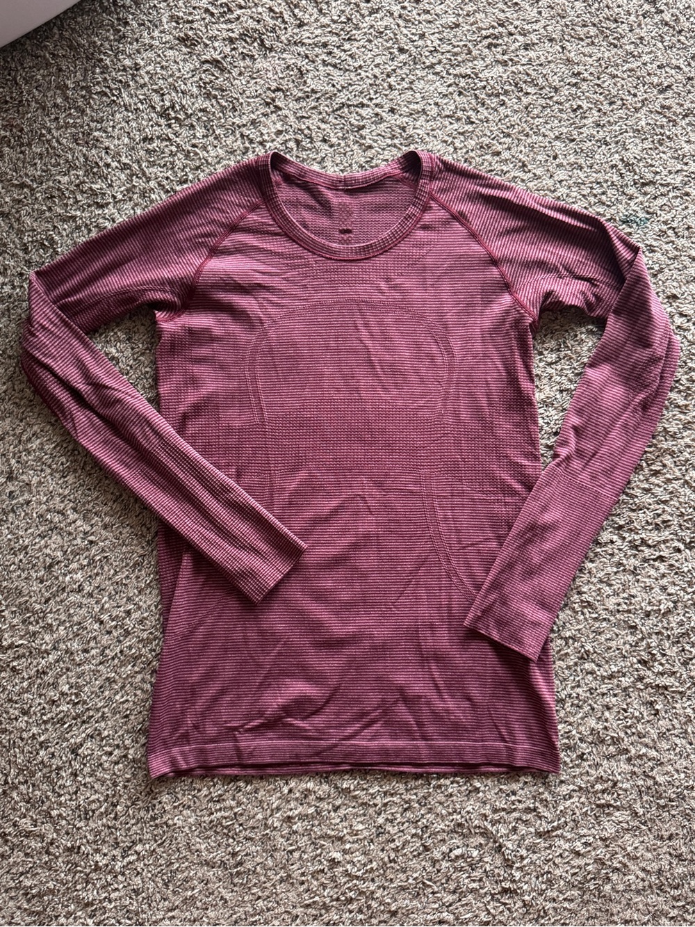 Lululemon Swiftly Tech Long Sleeve Crew Heathered Dashing Purple